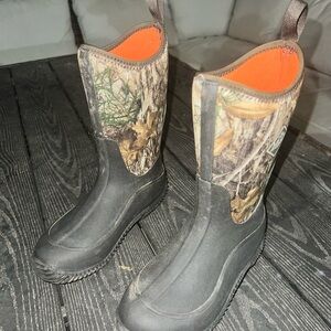 Kids Camouflage Waterproof Boots